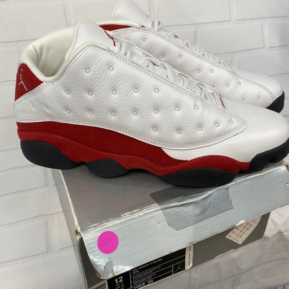 Jordan retro 13 low red white size 12 - Picture 5 of 12